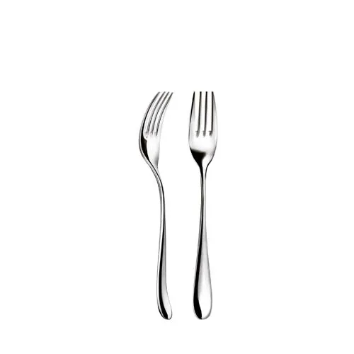Wilmax WL-999107/6C 7.5-Inch Stella Stainless Steel Dessert Fork, 6-Piece Set in Colour Box, 48 Sets/CS