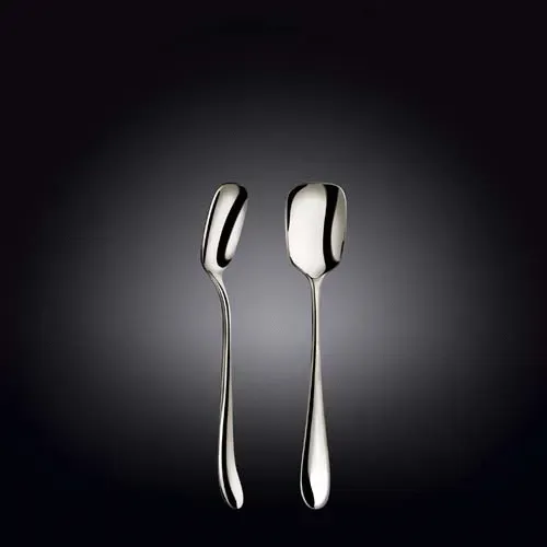 Wilmax WL-999122/A 5.75-Inch Stella Stainless Steel Ice Cream Spoon, 432/CS