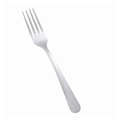 - 0002-05, Windsor Medium Weight Dinner Fork, 18/0 Stainless Steel, Vibro Finish, 12/Pack