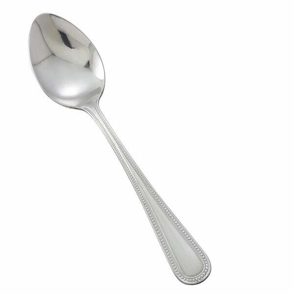 - 0005-03, Dots Heavyweight Dinner Spoon,18/0 Stainless Steel, Mirror Finish, 12/Pack