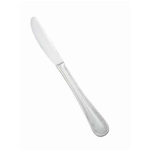 - 0005-08, Dots Heavyweight Dinner Knife, 18/0 Stainless Steel, Mirror Finish, 12/Pack