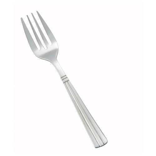 - 0007-06, Regency Heavyweight Salad Fork, 18/0 Stainless Steel, Mirror Finish, 12/Pack