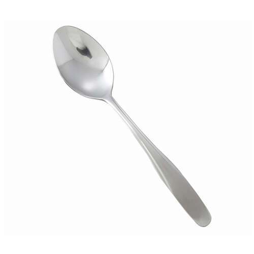 - 0008-03, Manhattan Heavyweight Dinner Spoon, 18/0 Stainless Steel, Satin Finish, 12/Pack