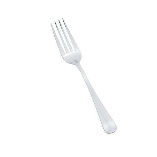 - 0015-054, Lafayette Heavyweight Dinner Fork, 4 Tines, 18/0 Stainless Steel, Satin Finish, 12/Pack