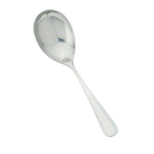- 0030-21, Shangarila Extra Heavy Stainless Steel Large Bowl Serving Spoon, 12/Pack
