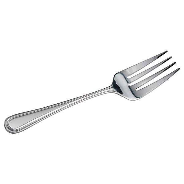 0030-22, Shangarila Extra Heavyweight Cold Meat Fork, 18-8 Stainless Steel, Mirror Finish, 12/Pack