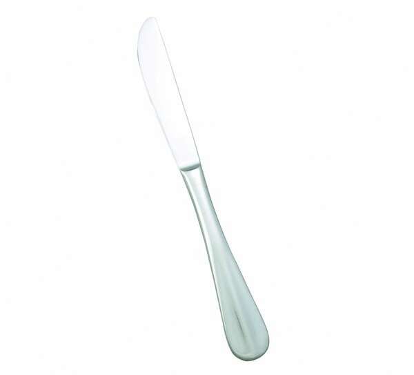 - 0034-08, Stanford Extra Heavyweight Dinner Knife, 18/8 Stainless Steel, Mirror Finish, 12/Pack
