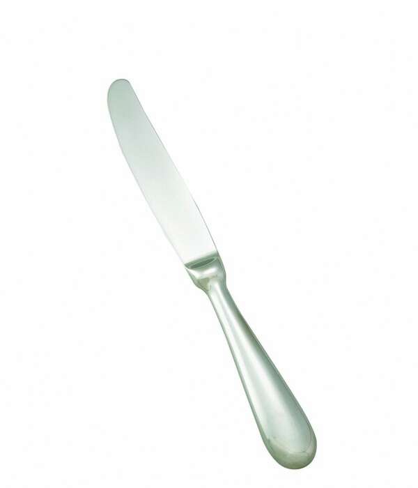- 0034-18, Stanford Extra Heavyweight Table Knife, Hollow Handle, 18/8 Stainless Steel, Mirror Finish, 12/Pack