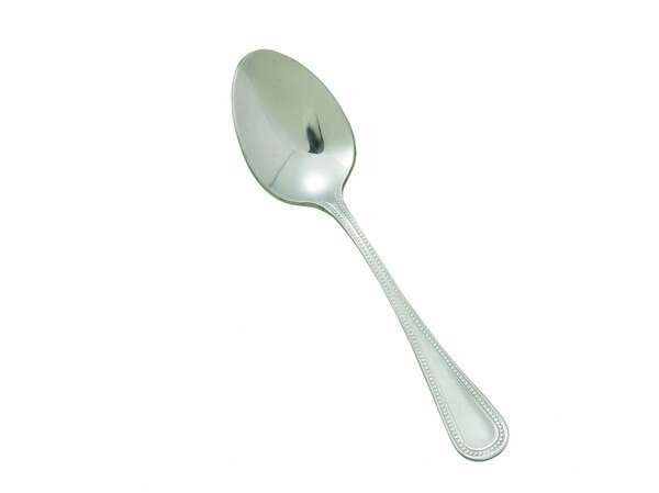 - 0036-09, Deluxe Pearl Extra Heavyweight Demitasse Spoon, 18/8 Stainless Steel, Mirror Finish, 12/Pack