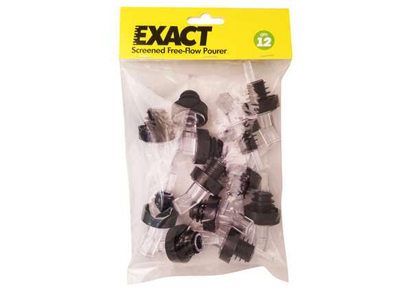 23210, Clear Benchmark Screened Pourers, 12/PK