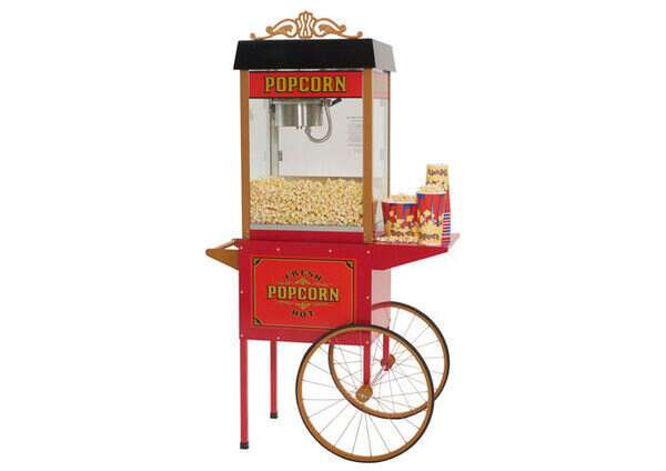 Winco 30010, BenchmarkUSA™ Street Vendor Popper Cart