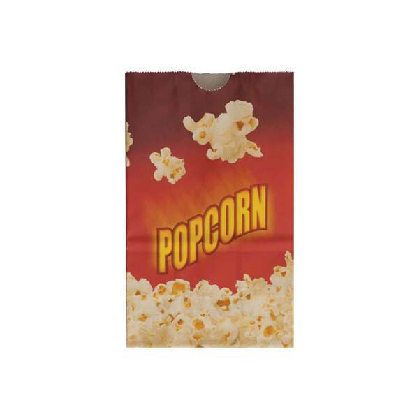 Winco 41246CS, 46 Oz Benchmark Popcorn Butter Bags, 1000/Case
