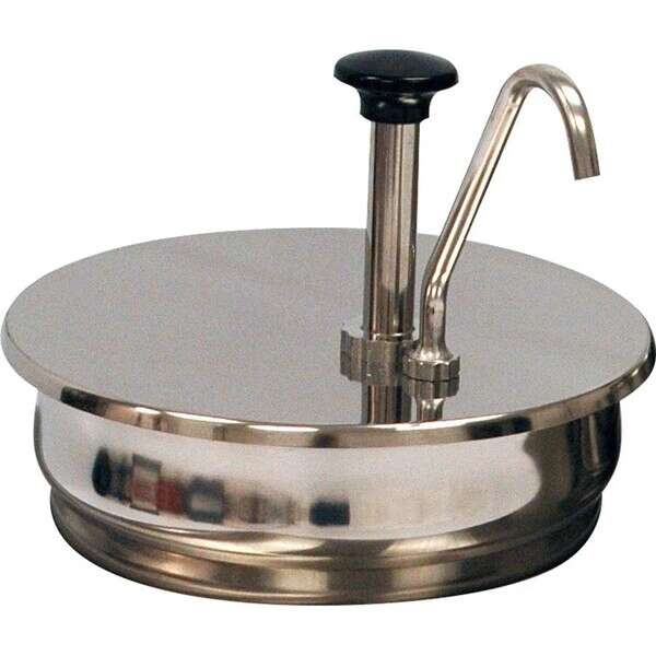 Winco 56752, Benchmark Stainless Steel Condiment Pump for 7 Quart Inset Pan