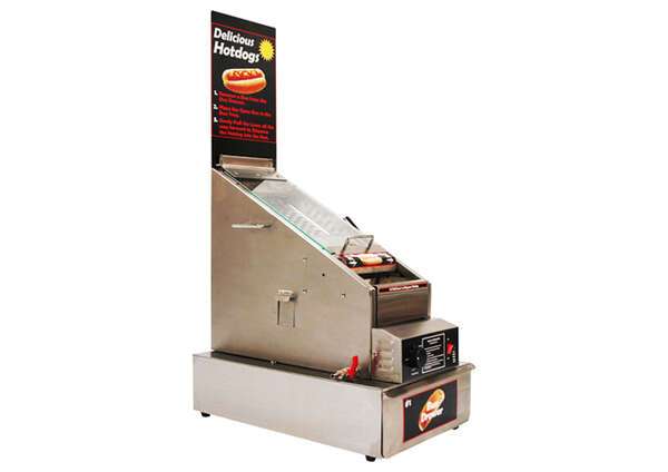 Winco 60024, BenchmarkUSA™ Dog House Hot Dog Steamer