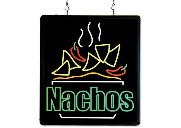 - 92004, Benchmark Ultra-Brite Sign - Nachos, 120v
