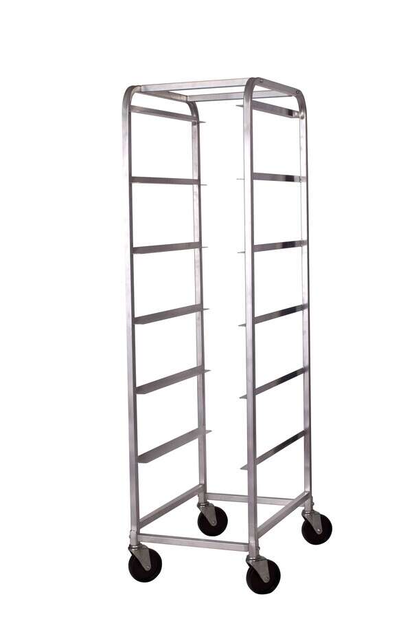 Winco ABBC-6, Aluminum Bus Box Cart with 6 Tiers