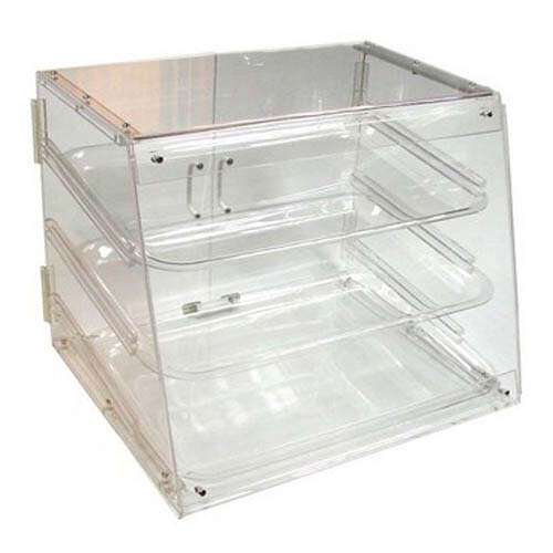 - ADC-3, 21x18x16.5-Inch Clear Acrylic Countertop Display Case with 3 Trays