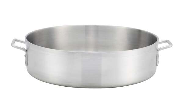 - ALBH-35, 35-Quart Precision Extra-Heavy Aluminum Brazier Pan