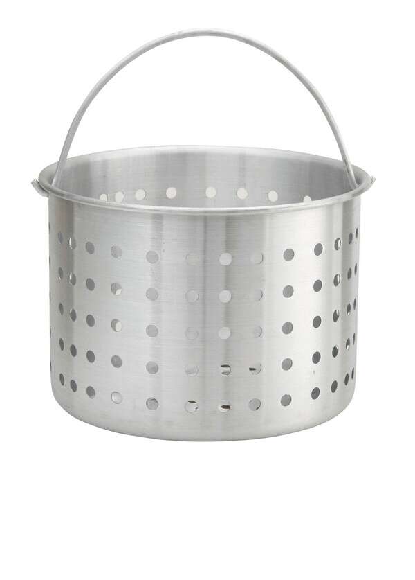 - ALSB-60, Win-Ware 60-Quart Aluminum Steamer Basket, Fits ALST-60, ALHP-60 & SST-60, NSF