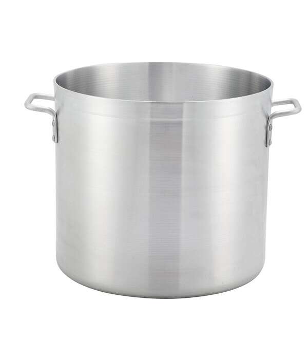 ALST-10, 10-Quart 8.25-Inch High Aluminum Stock Pot with 10-Inch Diameter, NSF
