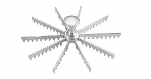 - APM-10, 10-Cut Winware Aluminum Pie and Cake Marker