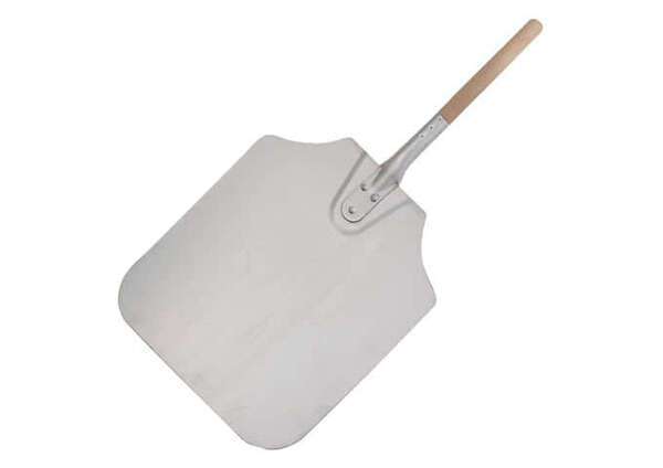 - APP-10M, 26-Inch Aluminum Pizza Peel with Wood Handle