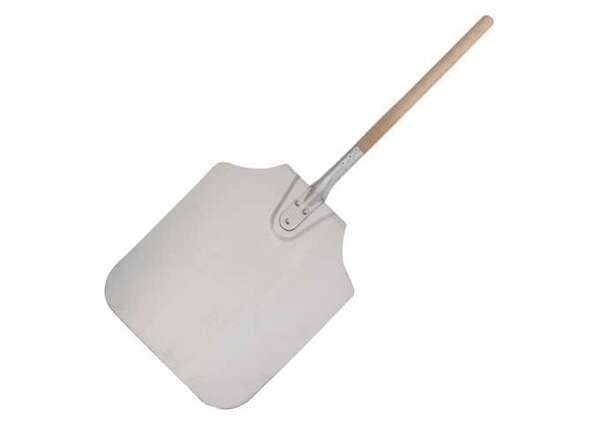 - APP-18M, 34-Inch Aluminum Pizza Peel with Wood Handle