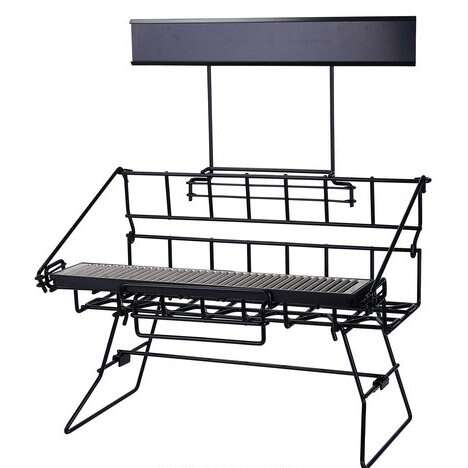 Winco APRK-3 3-Compartment Wire Airpot Rack, EA (Discontinued)