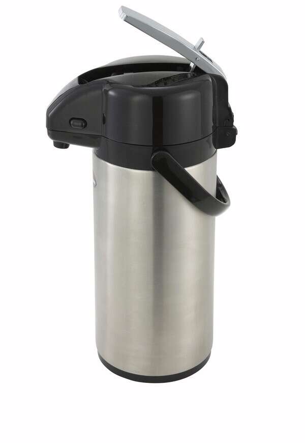 - APSK-725, 2.5-Liter Stainless Steel Body and Liner Lever-Top Vacuum Server