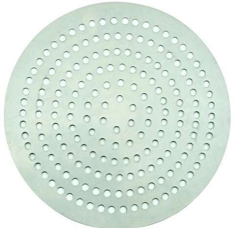 - APZP-20SP, 20-Inch, 758 Holes Aluminum Super-Perforated Pizza Disk