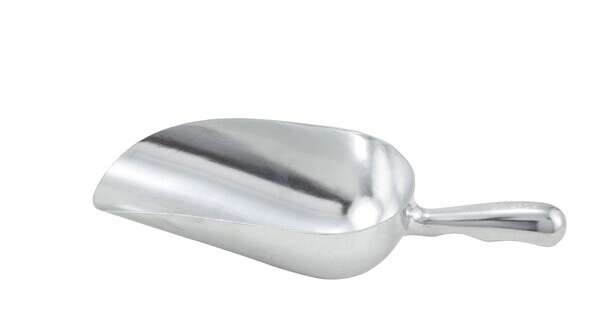 - AS-24, 24-Ounce Aluminum Scoop
