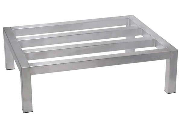Winco ASDR-1424, 14x24x8-Inch Aluminum Dunnage Rack, NSF
