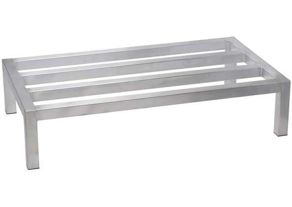 Winco ASDR-1448 48x14x8-Inch Aluminum Dunnage Rack, 900 lbs, EA