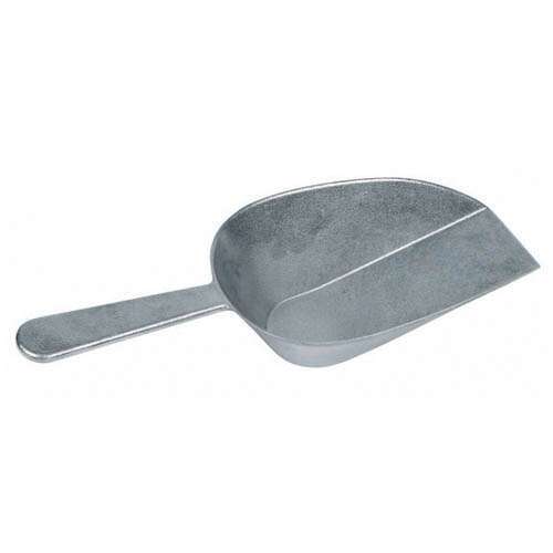 - ASFB-24, 24-Ounce Aluminum Scoop Flat Bottom