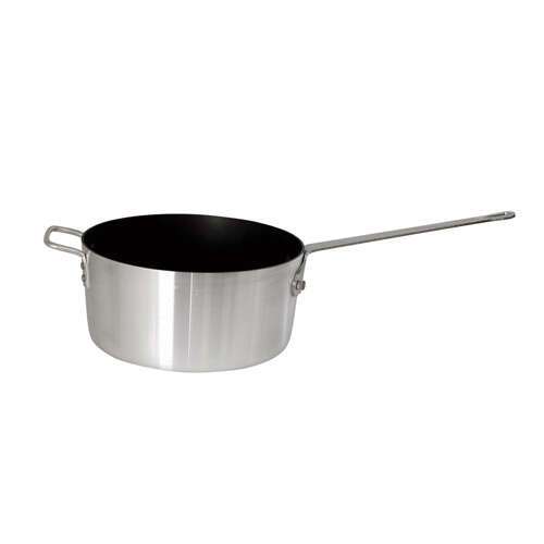 Winco ASP-10NS, 10-Quart Heavy Duty Non-Stick Aluminum Sauce Pan with Helper Handle, NSF (Discontinued)