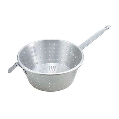 Winco ASS-09, 9-Inch Aluminum Spaghetti Strainer