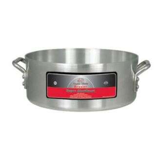 Winco AXHB-24, 24-Quart Aluminum Brazier Pan (Discontinued)