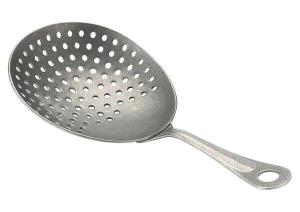 BAJS-6CS, 6.38-inch 18/8 Stainless Steel Julep Strainer, Crafted Steel Finish