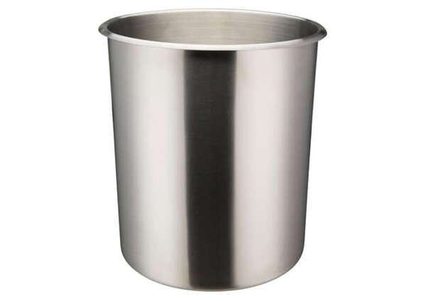 - BAMN-12, 12-Quart Stainless Steel Bain Marie Pot w/o Lid, NSF
