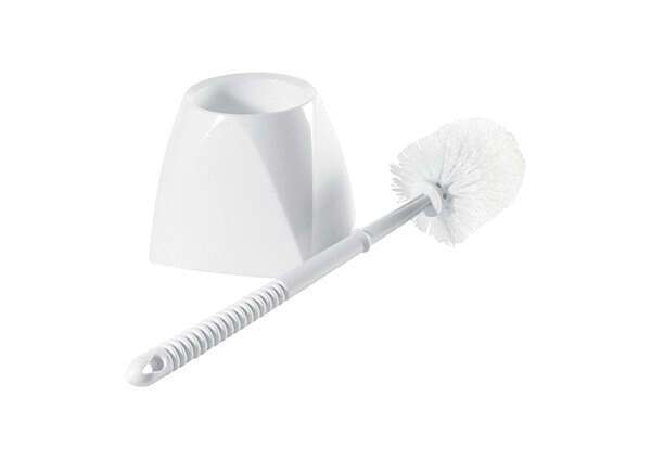 BR-15SET, 15-Inch Toilet Bowl Brush with Caddy, Set