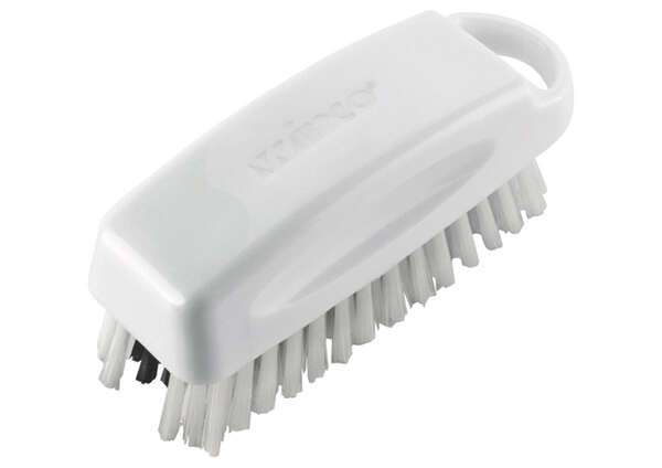 - BRN-52, 5.75x2-inch Nail Cleaning Brush, White Bristle, EA