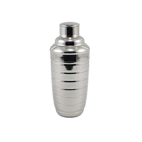 - ВЅ-3B, 24-Ounce Stainless Steel Beehive Cocktail Shaker, 3-Piece Set