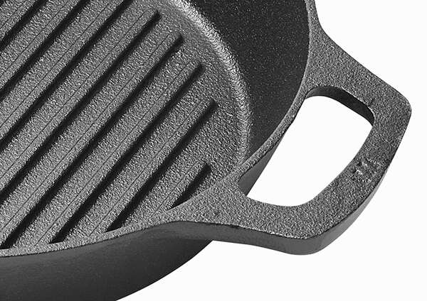 - CAGP-10S, 10.25-Inch FireIron Cast Iron Square Grill Pan, EA