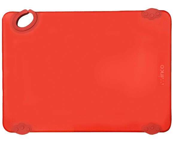 - CBK-1218RD 12x18x0.5-Inch STATIK BOARD™ Red Cutting Board with Hook, EA