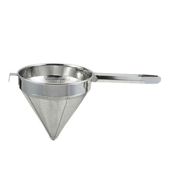 - CCS-10F, 10-Inch Fine Mesh Strainer, Stainless Steel China Cup