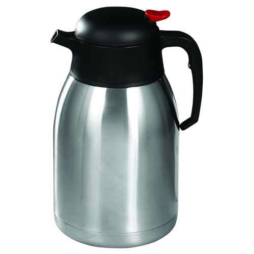 - CF-2.0, 2-Liter Heat Retention Push Button Carafe