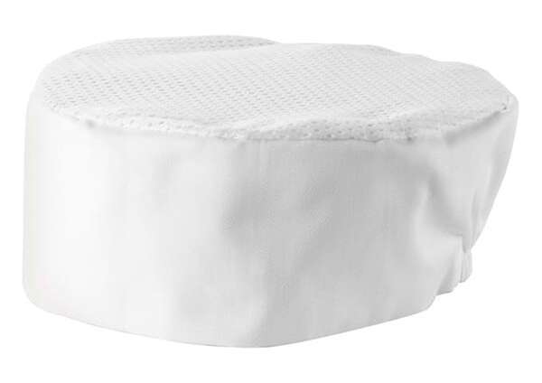 - CHPB-3WR White Ventilated Regular Pillbox Hat, EA