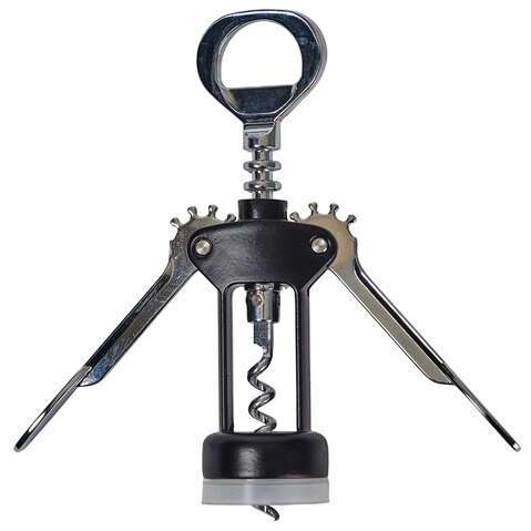 - CO-701, Wing Typed Black Coated Cork Screw