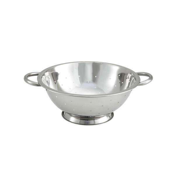 - COD-3, 3-Quart 10-Inch Diameter Stainless Steel Colander