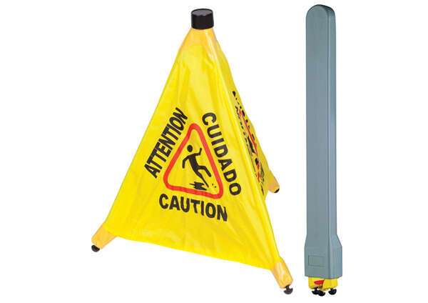 - CSF-SET, Caution Sign, Pop-up Safety Cone with Storage Tube